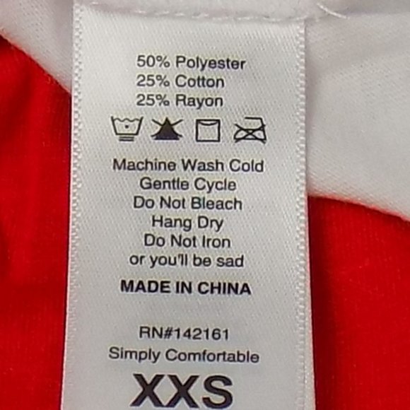 LuLaRoe Boyfriend T Shirt USA Design Size XXS NWT - Picture 6 of 7